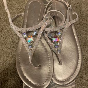 Lime light sandals